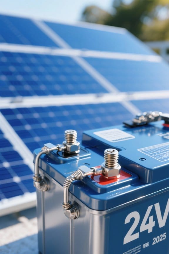 choosing 24v solar battery