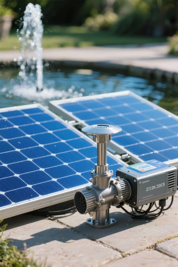 choosing a solar pond fountain