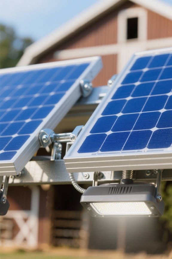 choosing barn solar lighting
