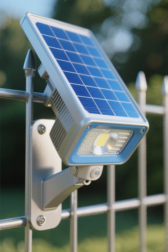 choosing solar fence lights
