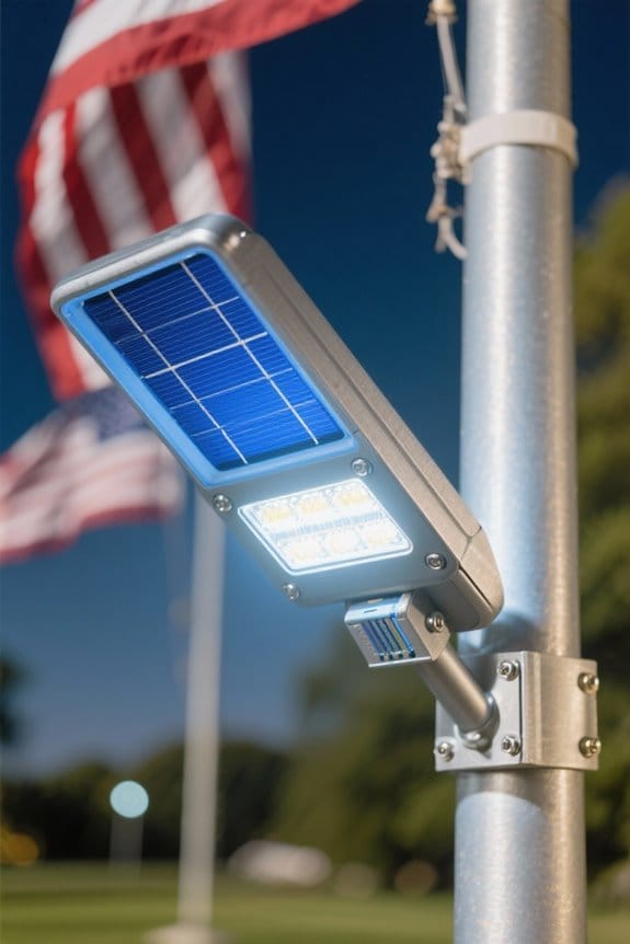 choosing solar flag light