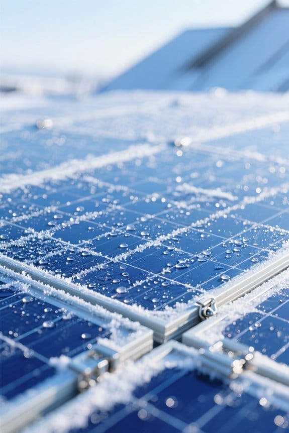 cooler temperatures boost solar performance