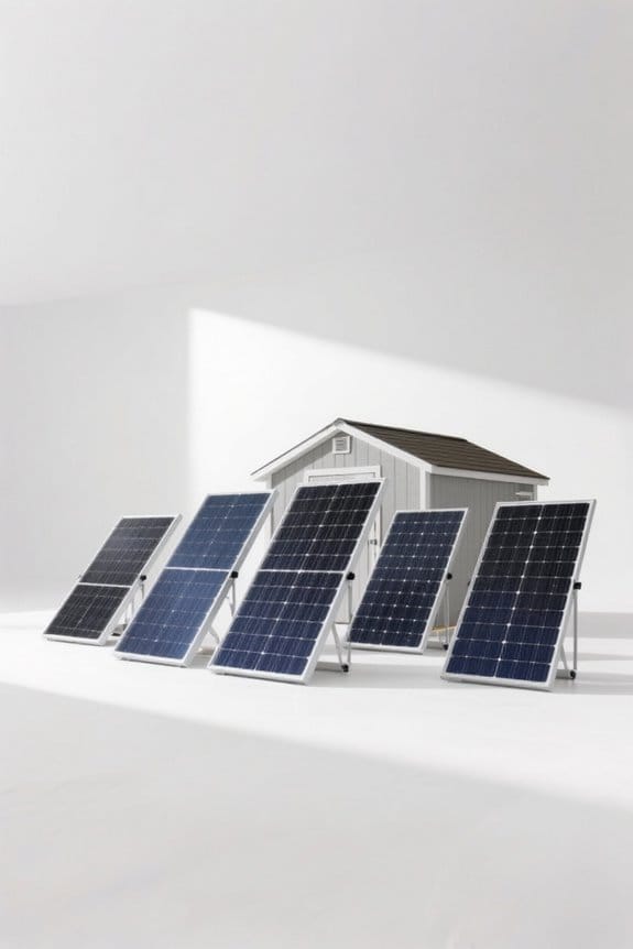 efficient solar panels selection