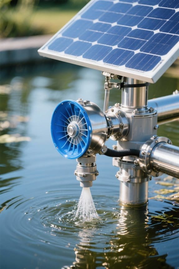 key factors for solar aeration