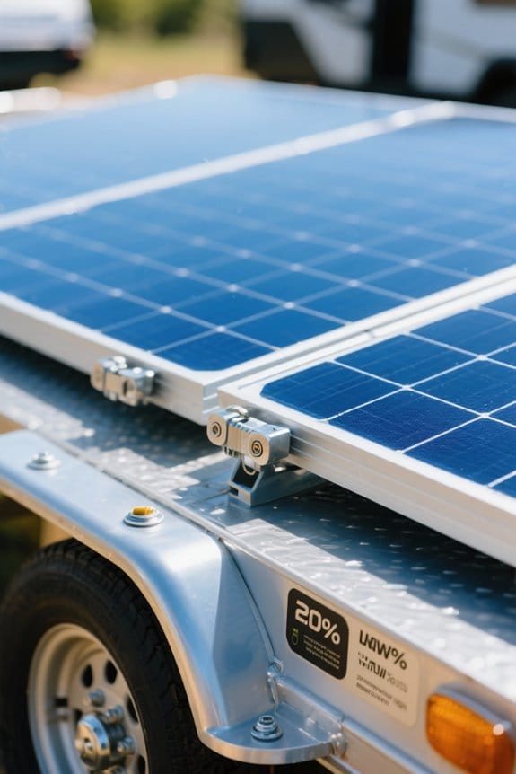 key trailer solar panel considerations