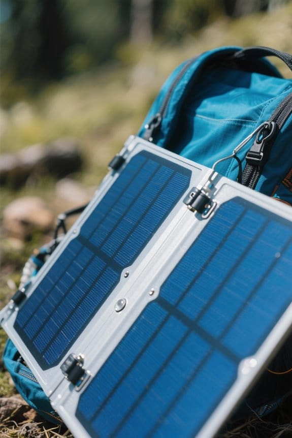 lightweight efficient solar charging