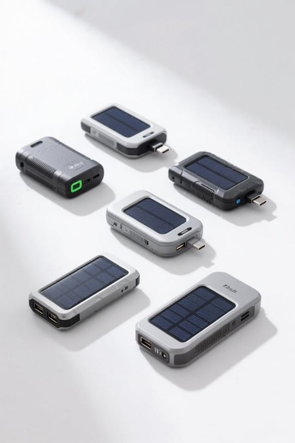 portable solar device chargers