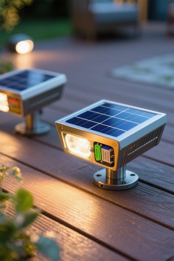 solar deck light considerations