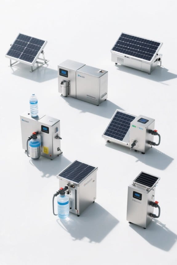 solar powered water purification systems