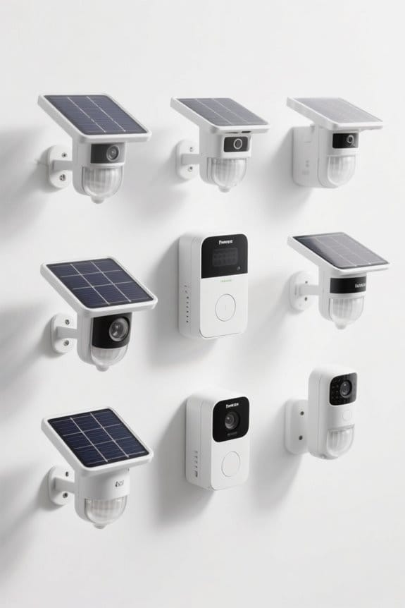 sustainable solar home security