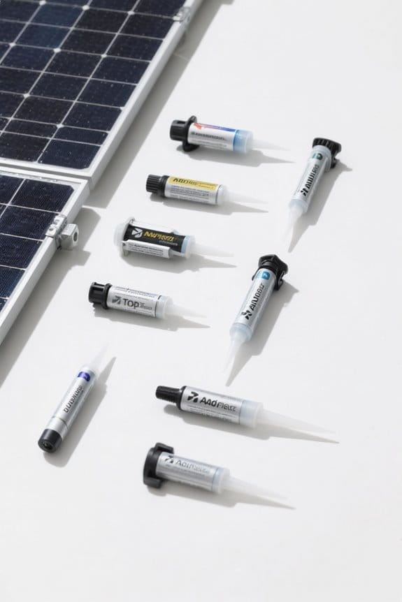 top adhesives for solar panels