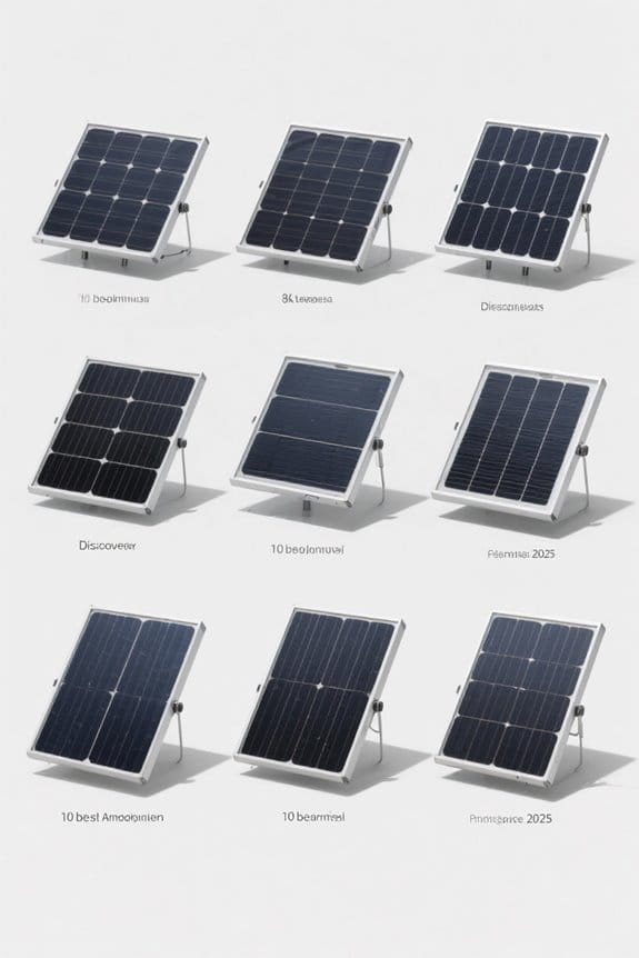 top amorphous solar panels