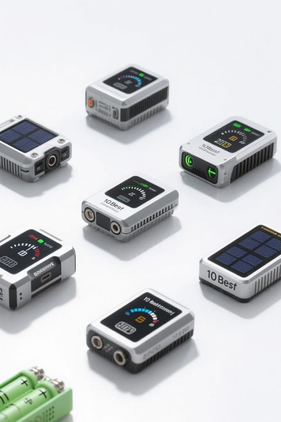 top battery fuel gauges
