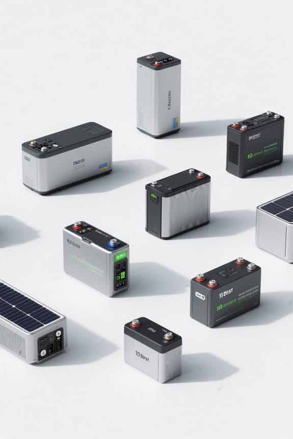 top lithium solar batteries