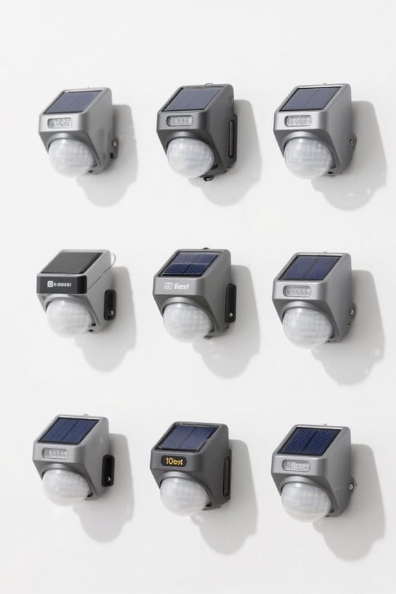 top solar motion detectors