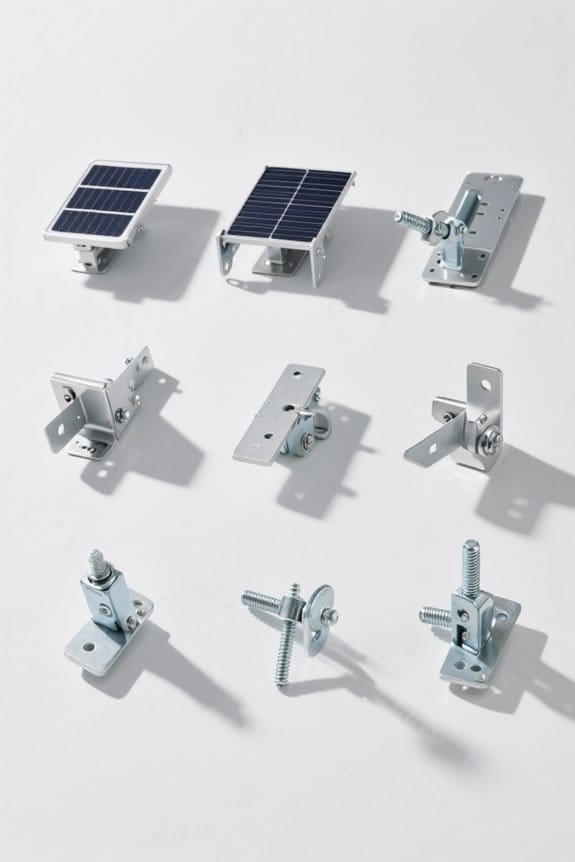 top solar panel mounts