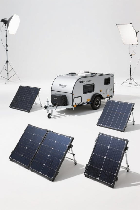 top travel solar panels