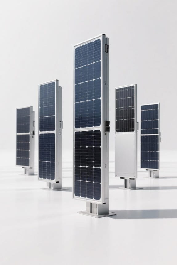 vertical solar panel innovations